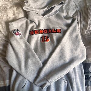 Gray NFL Cincinnati Bengals Hoodie